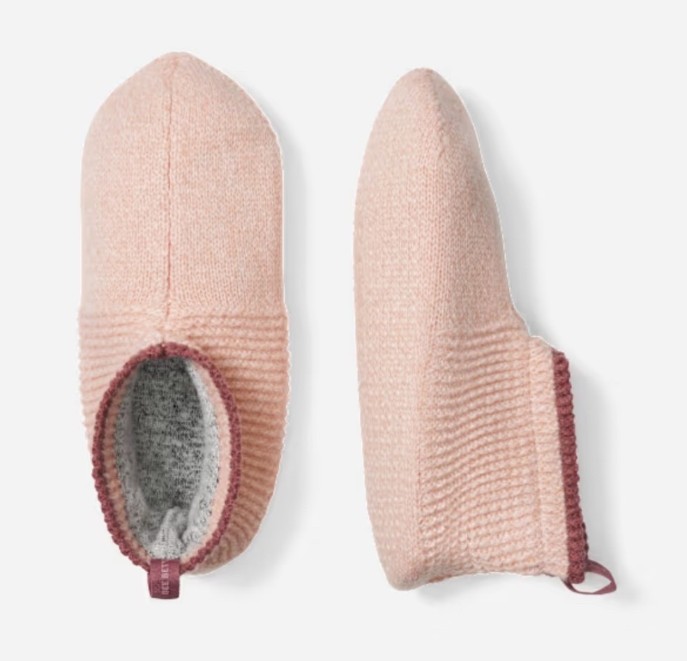 Bombay’s Gripper Slippers - my most worn and favorite slippers.