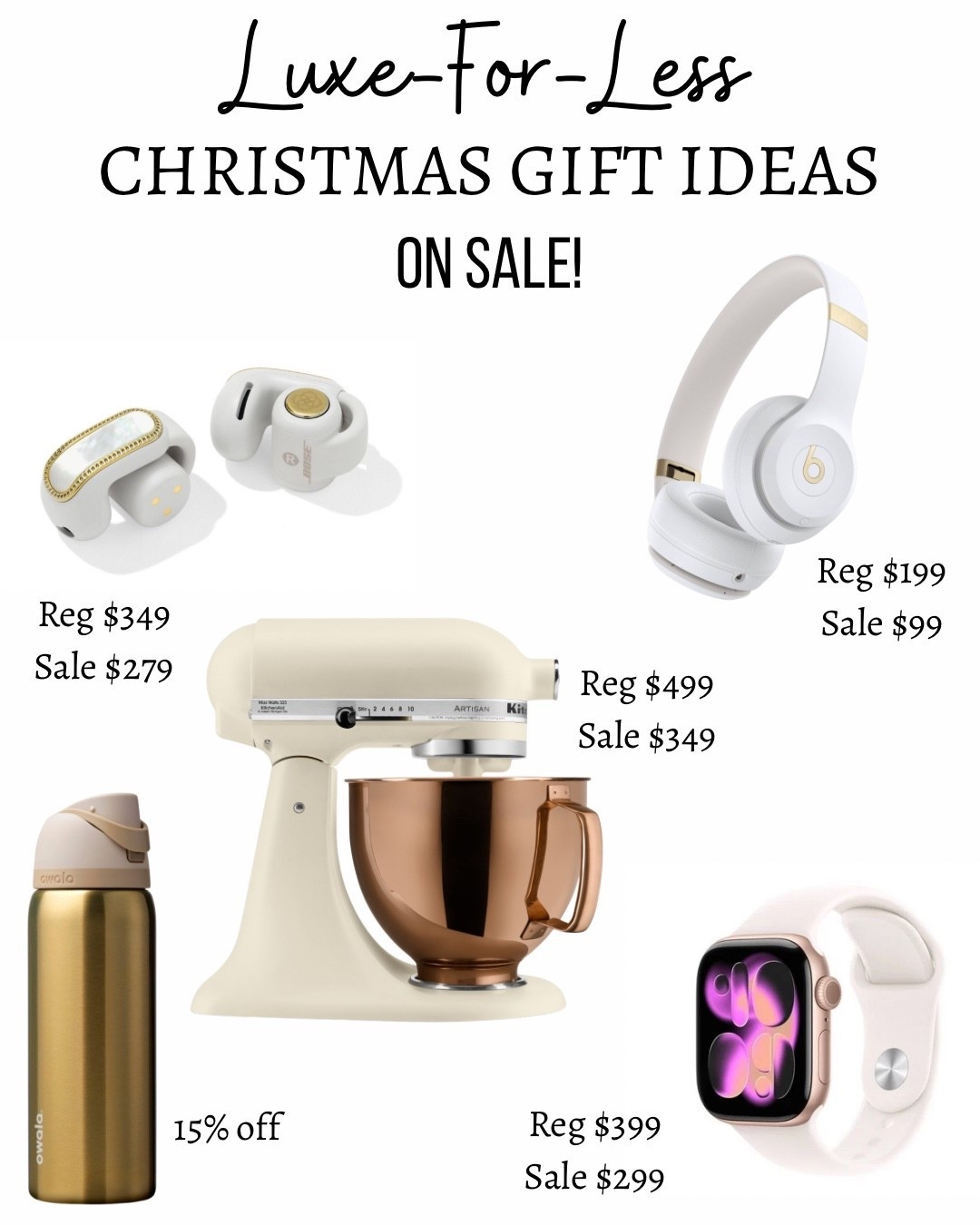 Christmas gift ideas / gifts for her 



Luxe gifts 
Gifts on sale 
Target deals 
Gifts for mom 
Gifts for wife 



#LTKHoliday #LTKGiftGuide #LTKSaleAlert
