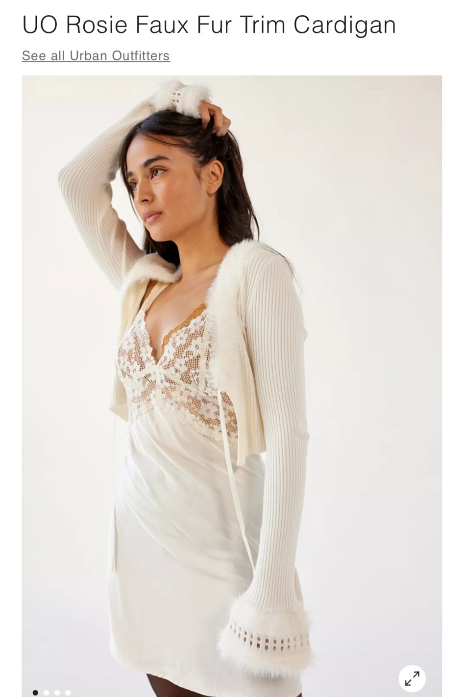 URBAN OUTFITTERS // Fur Trim Cardigan 

#LTKSeasonal #LTKGiftGuide #LTKHoliday