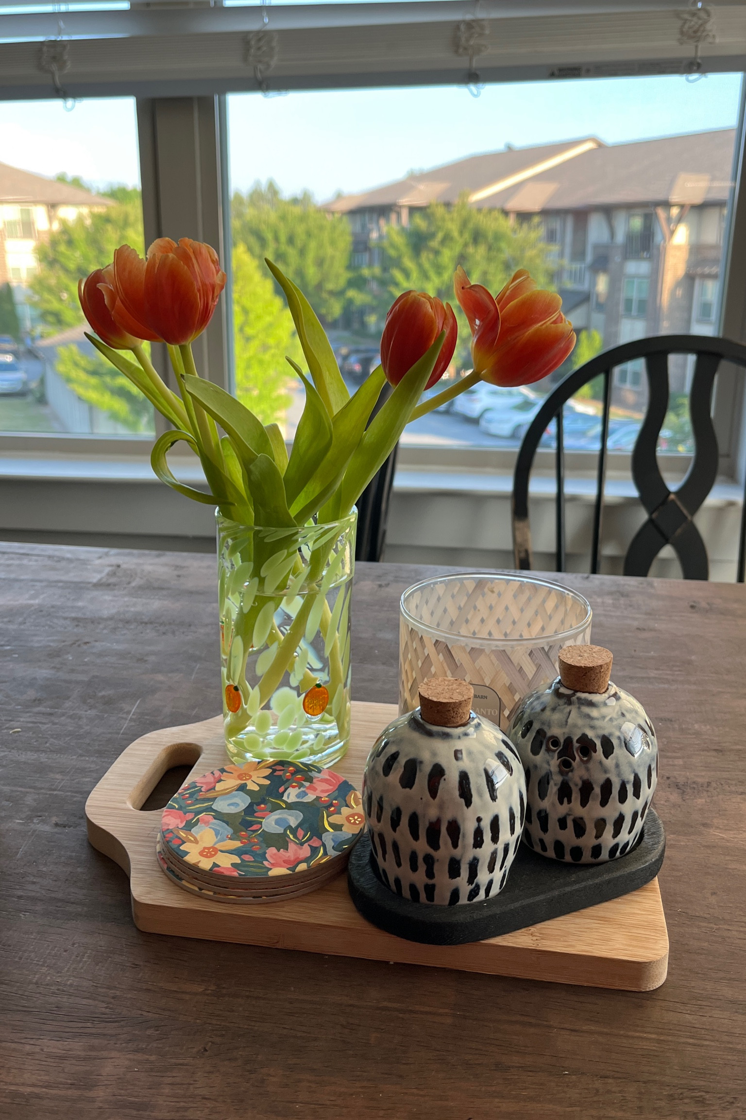 Summer tablescape/centerpiece + tulips 💐 

#LTKSummerSales #LTKSeasonal #LTKHome