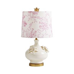 LoveShackFancy Floral Table Lamp (18") | Pottery Barn Teen