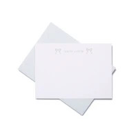 Dear Notecard Set | Bows & Blue