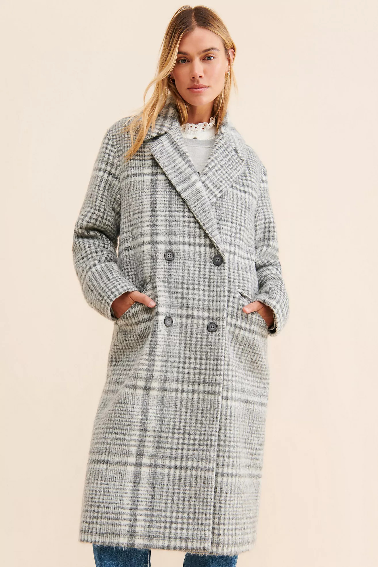 RD Style Mia Plaid Coat | Anthropologie (US)
