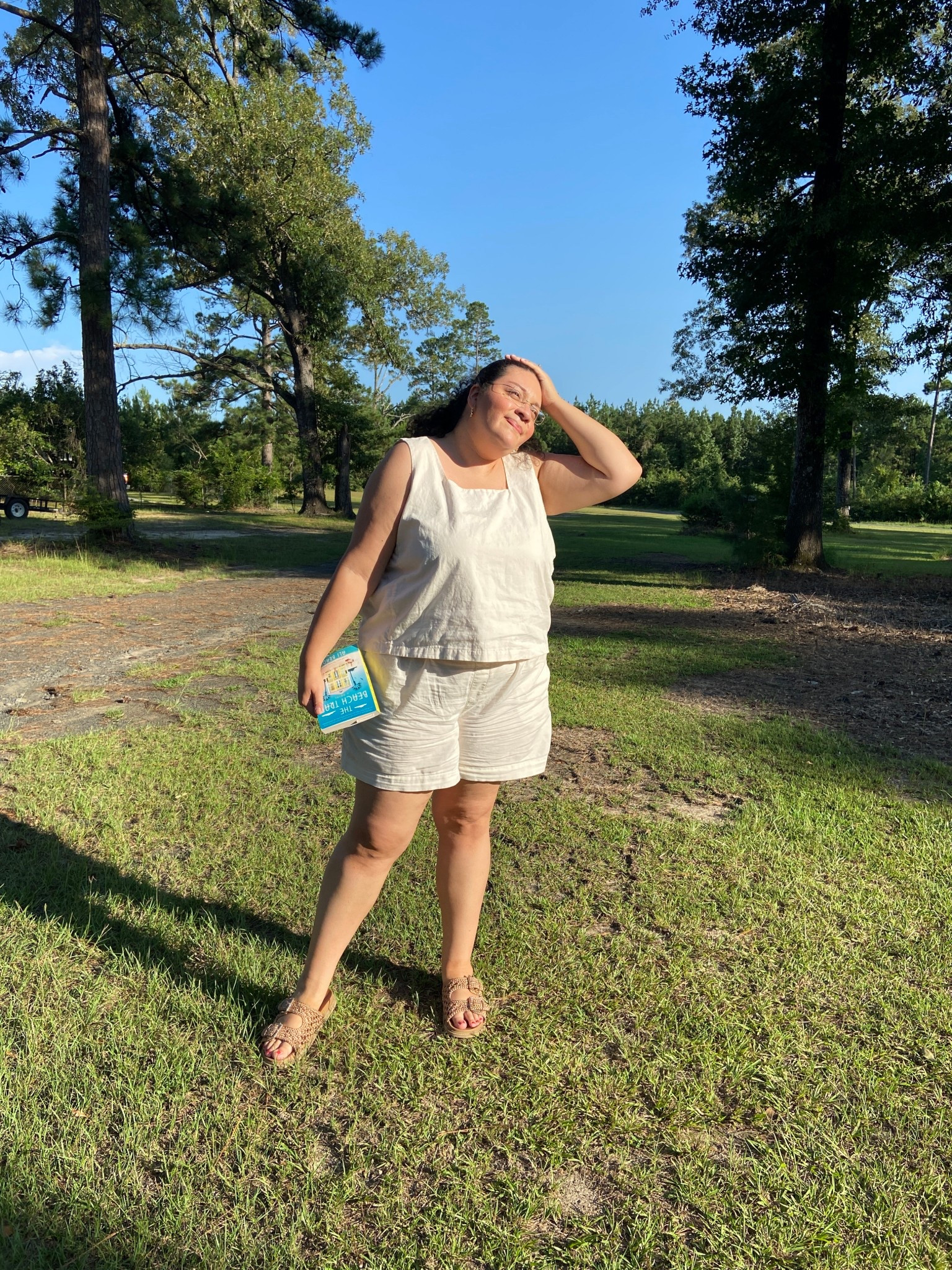 Linen for summer? Groundbreaking.

Just kidding - this linen set from Pact is perfect for those hot summer, mid July days 

P.S. The shorts are currently on sale ☀️ 

#LTKSaleAlert #LTKStyleTip #LTKPlusSize