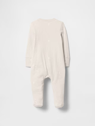 Baby First Favorites Supima® Footed One-Piece | Gap (US)