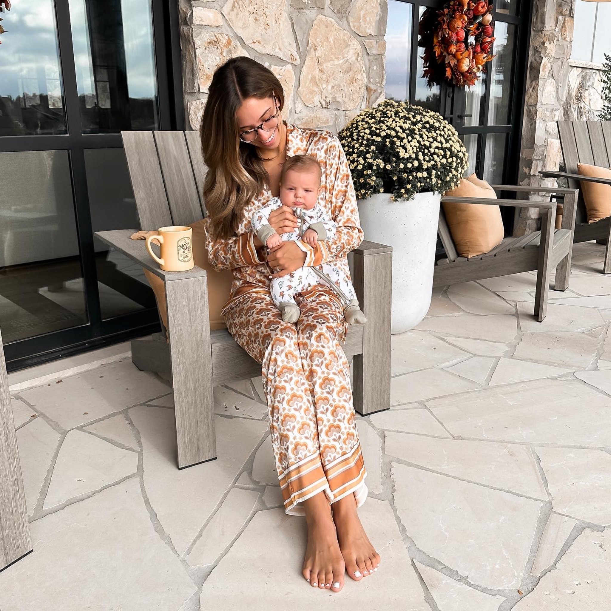 morning front porch jammie hangs with my girl ☀️

if you guys know me you know that I *love* a good pajamas set! soooo it’s no secret that I’ve been obsessed with finding the cutest jam’s for charli! 

one of my favorite pajama brands for charli has been @kinderleinbaby - they are soooo soft + breathable (bamboo), have no itchy tags, are free from toxic dyes, have a double zipper for easy changes, have fold-over foot & hand cuffs so they can be worn different ways and grow with your baby! And the prints are sooooo cute 👌🏼

I’m so excited to be working with them to bring y’all a discount for any of their sleepwear! STEFANY20 will take 20% off your order 👏🏼

#kinderleinbaby #kinderleinbabypartner #Bkinderlein #BambooPajamas #Ad 

#LTKbaby #LTKbump #LTKfamily