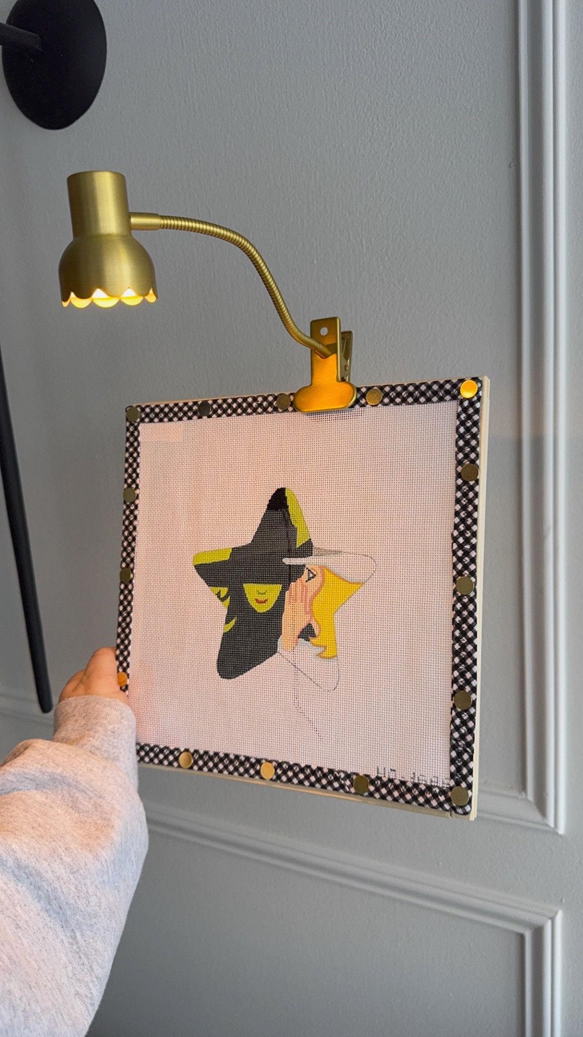 My new favorite clip light for night time needlepointing! 

#LTKFindsUnder50