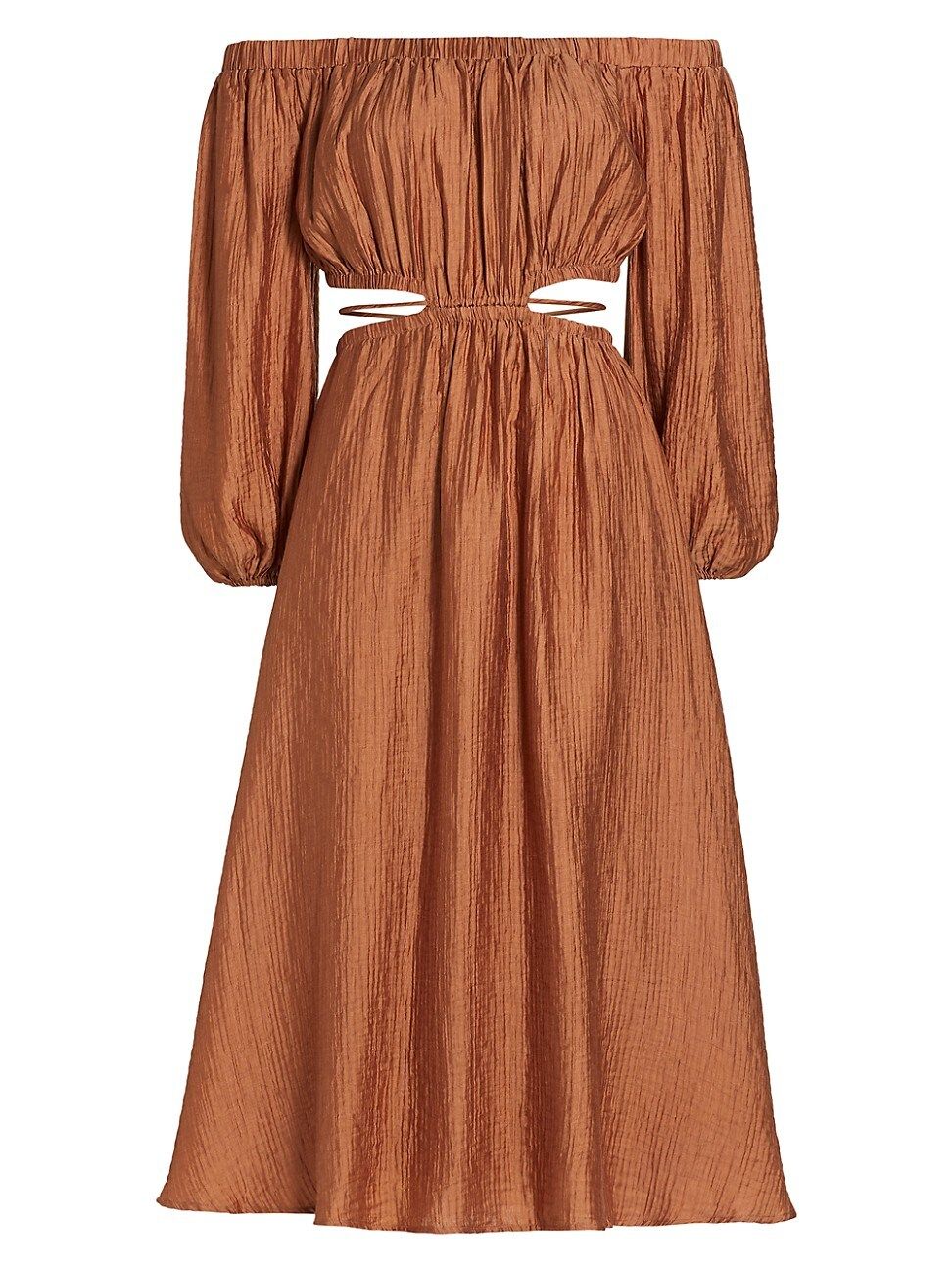 Women's Cassian Cut-out Maxi Dress - Warm Brown - Size XS | Saks Fifth Avenue