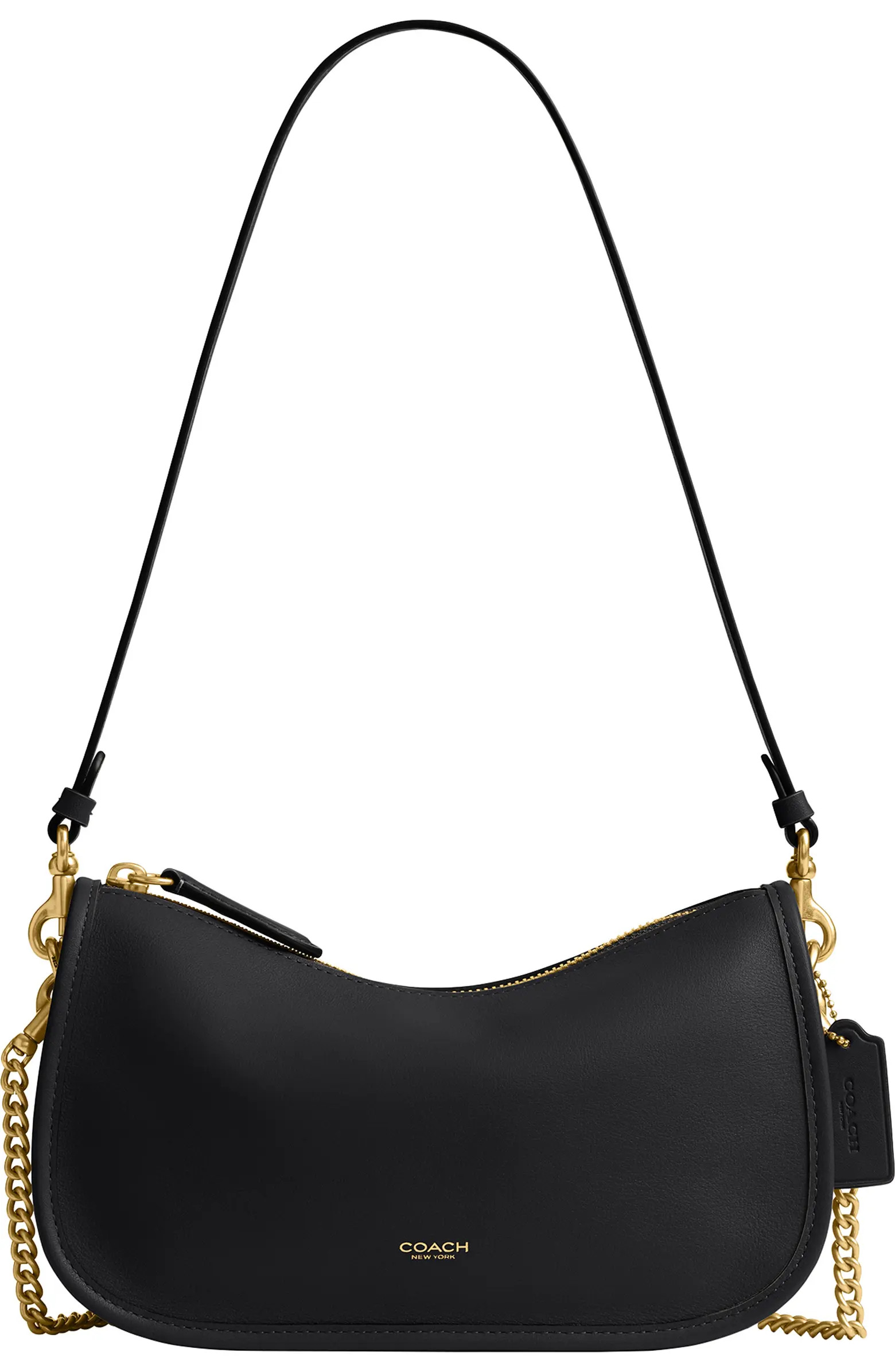 Waverly Natural Grain Leather Shoulder Bag | Nordstrom