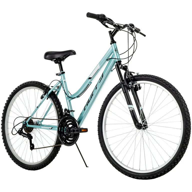 Huffy 26” Rock Creek Women's 18-Speed Mountain Bike, Mint | Walmart (US)