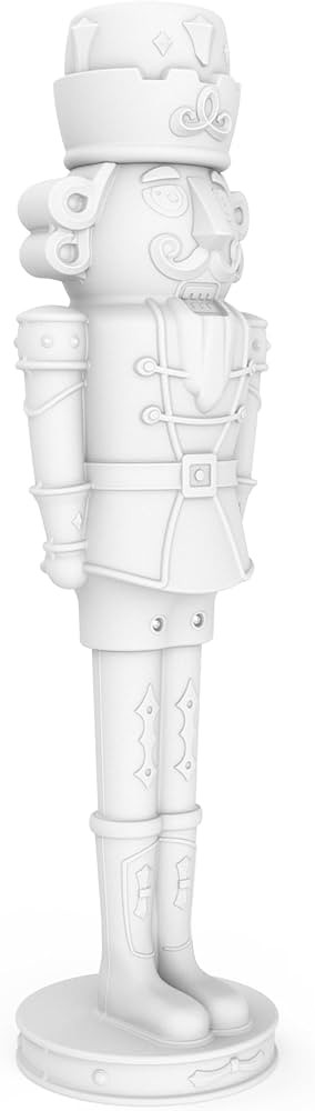 Step2 Nutcracker Prince Holiday DIY Décor, 6-Foot Tall (1.8m) Plastic Statue with Festive Center... | Amazon (US)