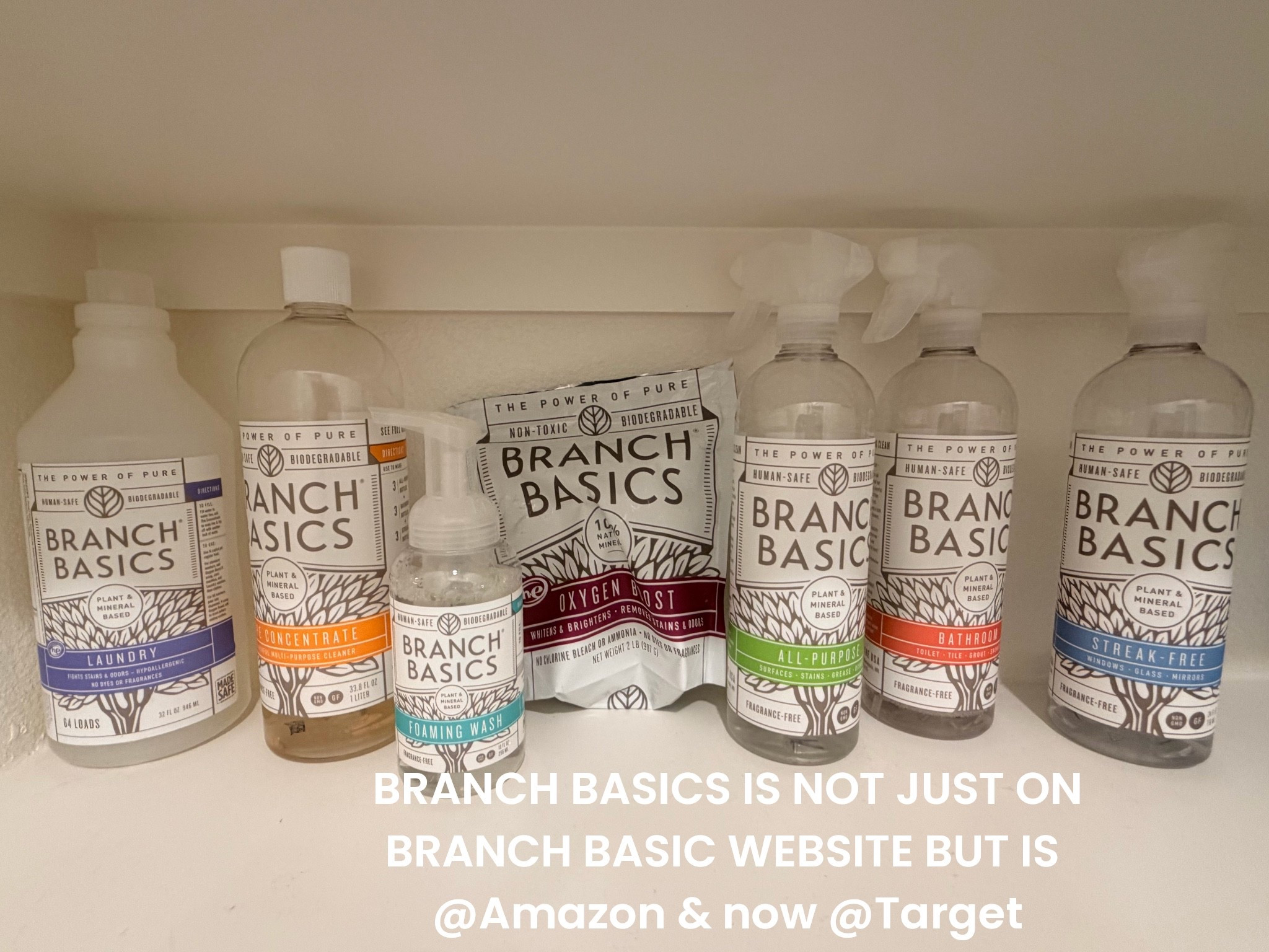 Best Harmful Cleaning Products By Branch Basics 

Products I use for my laundry, & cleaning house with . You keep your bottle containers & just refill the concentrate with a mix of water & you have your laundry , glass , bathroom & stain remover 

#LTKmomlife #LTKHome #LTKdayinmylife

 @Amazon @Branch Basics @target

#LTKmomlife #LTKHome #LTKdayinmylife