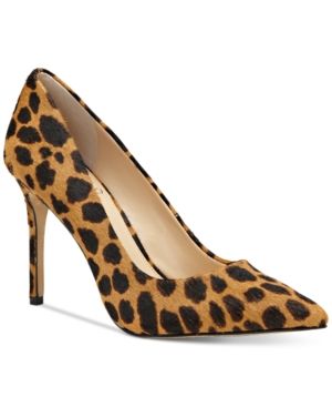 Vince Camuto Savilla Leopard Pumps Women's Shoes | Macys (US)