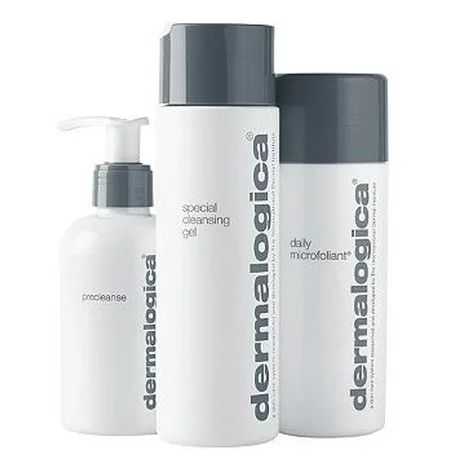 Dermalogica PreCleanse (5.1 oz), Special Cleansing Gel (8.4 oz), Daily Microfoliant (2.6 oz) | Walmart (US)