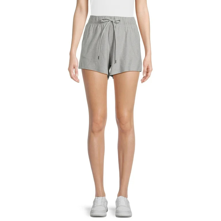 Athletic Works Women's and Women’s Plus Size ButterCore Soft Performance Gym Shorts, 5.5” Ins... | Walmart (US)