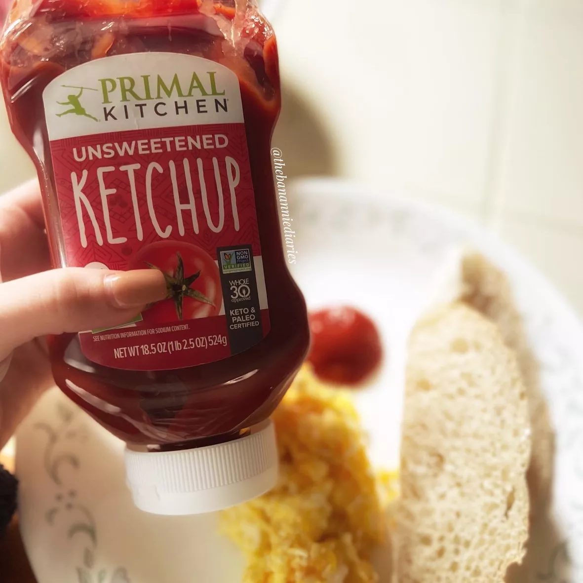 Primal Kitchen Organic Unsweetened Ketchup, Whole 30 Approved