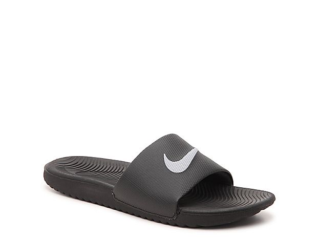 Nike Kawa Slide Sandal - Women's - Black | DSW