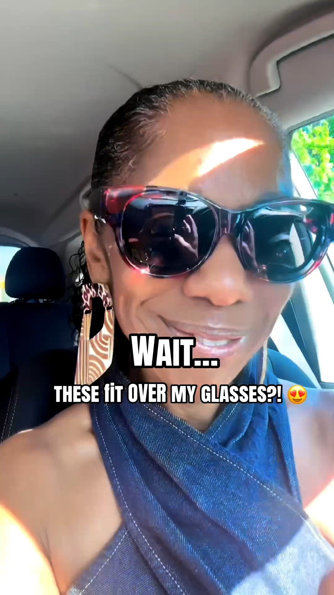 Cute sunglasses for women who wear prescription glasses? YES PLEASE 😍🕶️

These stylish fit-over sunglasses are lightweight, comfortable, and actually look chic — no bulky grandma vibes over here 👏🏾✨

Perfect for driving, errands, vacations, and everyday wear.

#LTKStyleTip #LTKOver40 #LTKOver50 #LTKSeasonal #LTKFind