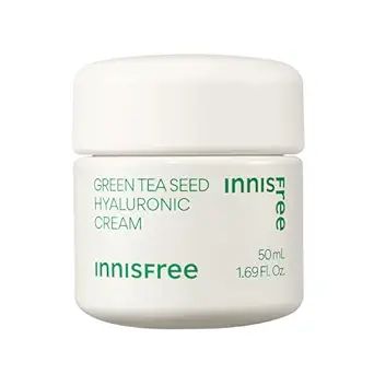 innisfree Green Tea Seed Hyaluronic Acid Cream With Barrier Boosting Complex and Ceramide, Korean... | Amazon (US)