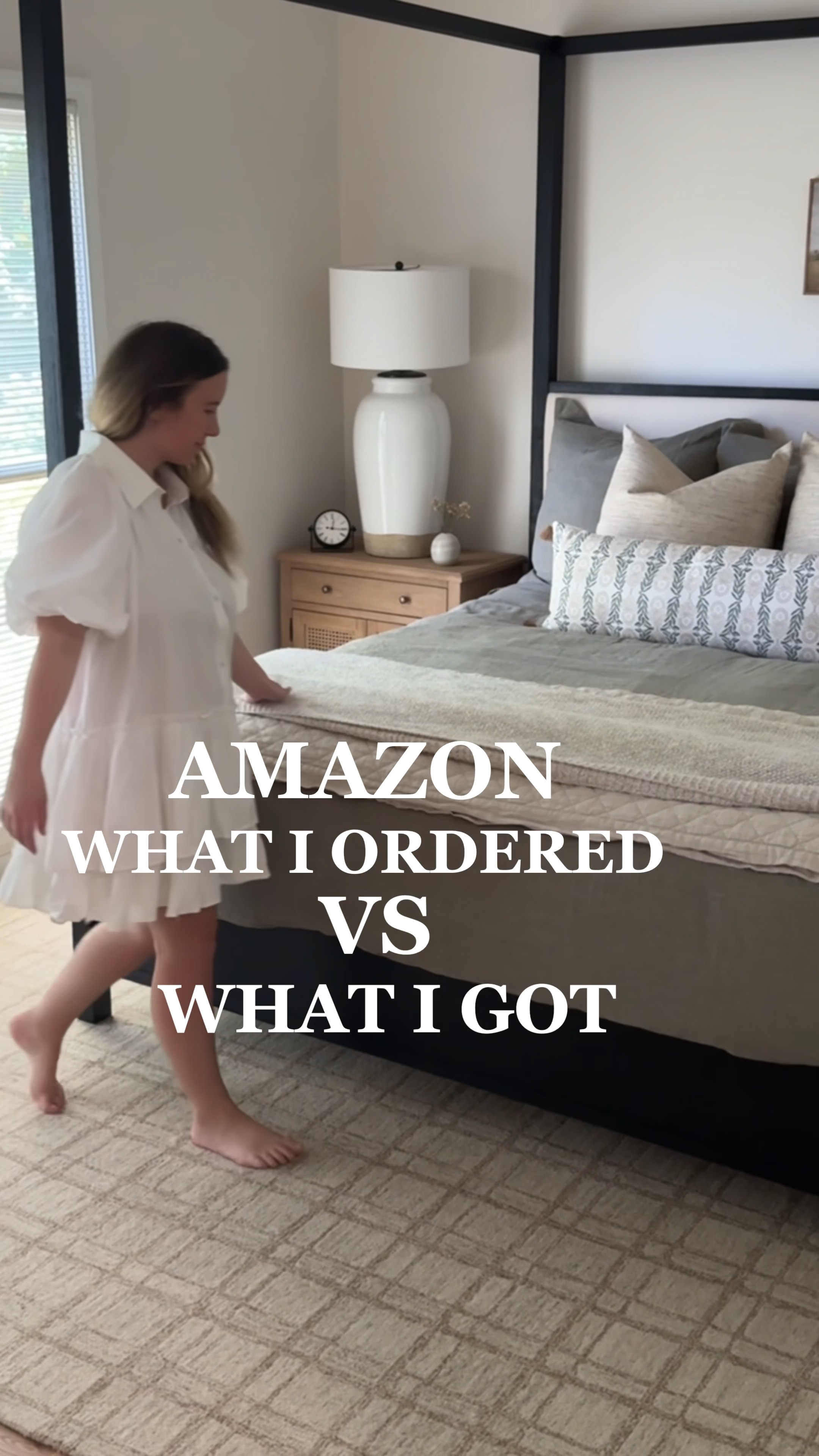 What I ordered vs. what I got @amazon home edition✨ #ad So many of my favorite home decor items are from Amazon! #founditonamazon 

#LTKHome #LTKSaleAlert #LTKStyleTip