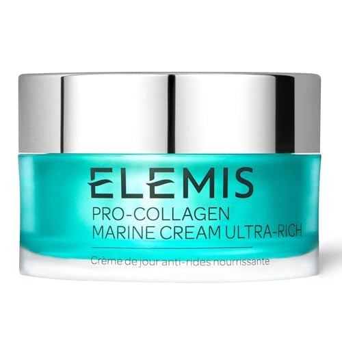 ELEMIS Pro-Collagen Ultra-Rich Marine Cream, 50ml – Intensely Hydrating Daily Anti-Wrinkle Cream for All Skin Types, Firms, Smooths & Nourishes Dry Skin, Anti-Aging Moisturizer Face Cream | Amazon (US)