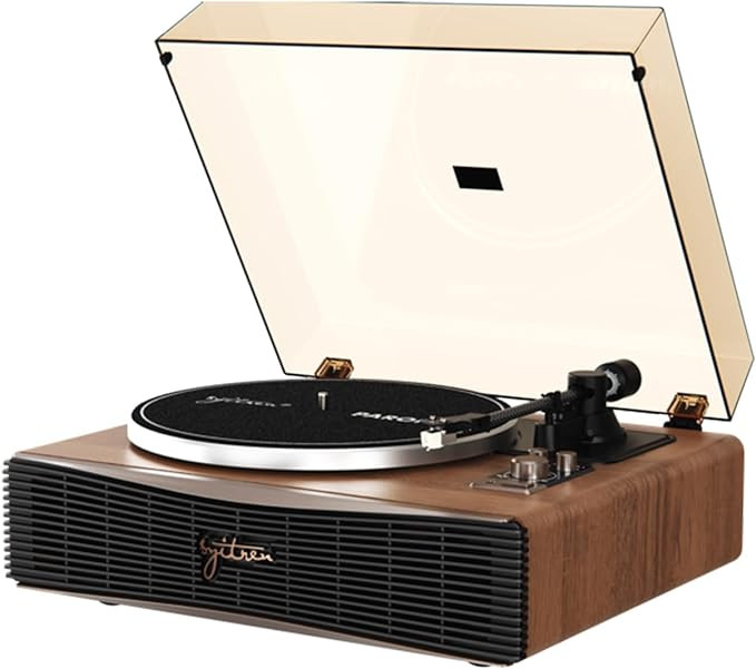 Paron Record Player Vintage Turntable for Vinyl Records with Built-in Speakers Bluetooth Retro Ph... | Amazon (US)