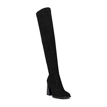 Torgeis Womens Sasha Block Heel Over the Knee Boots | JCPenney