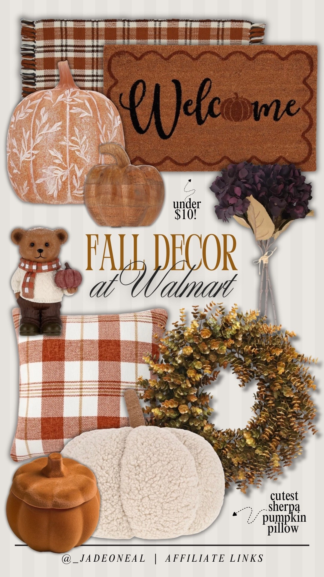 Rounded up my favorite decor finds at Walmart right now!! Soo many cute pieces to add to your fall collection 🍂 

Seasonal Walmart Halloween fall, autumn cozy Mom favorite outdoor indoor ￼

#LTKmomlife #LTKHome #LTKSeasonal