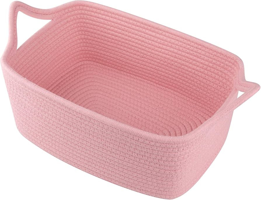 OIAHOMY Woven Basket, Gift Basket Empty with Gift Bags and Ribbons, Rope Baskets for Baby Showers... | Amazon (US)