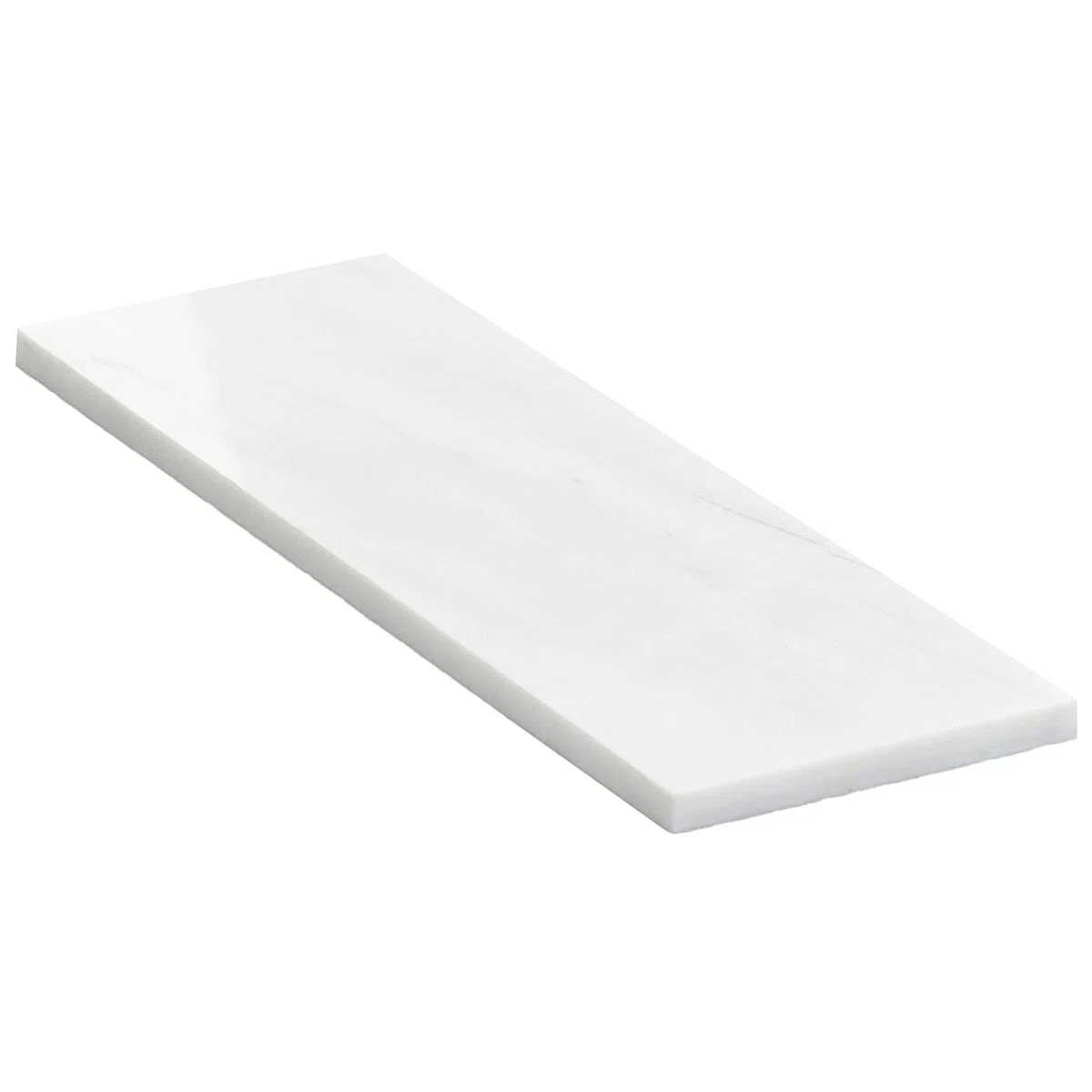 Bianco Dolomite Premium 4X12 Polished Marble Tile | Perigold