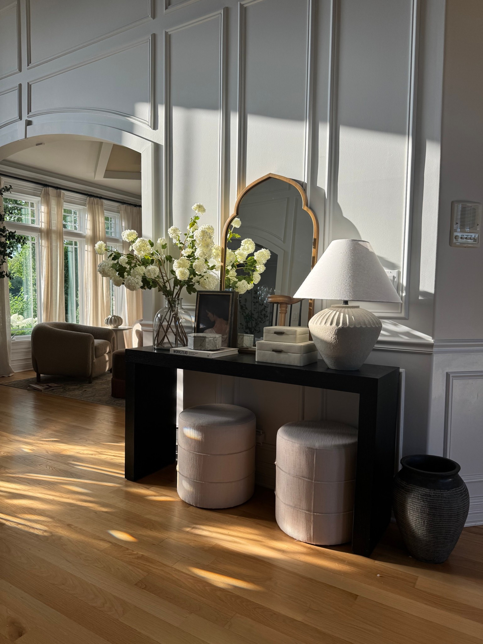 My console table is on major sale now @wayfair #wayfairfinds #wayfairhome #wayfair #consoletable #homedecor #interior #ottoman #mirror 

#LTKSeasonal #LTKHome #LTKSaleAlert