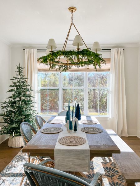 Chandelier, dining chairs, bottle brush trees and Christmas tree on sale now!

Coastal Christmas, blue Christmas, king of Christmas, pottery barn, serena and lily, Christmas dining 

#LTKhome #LTKsalealert #LTKCyberweek