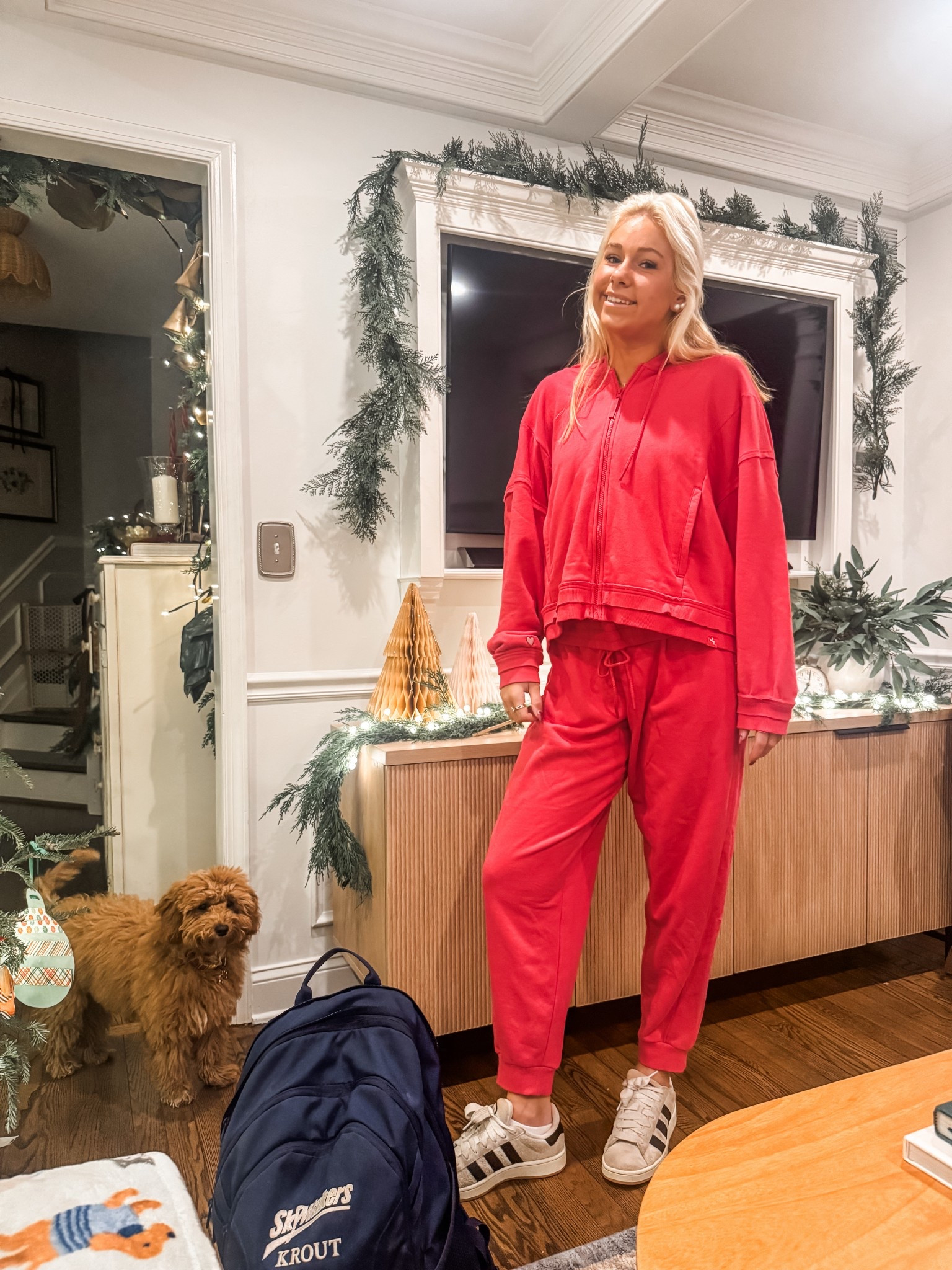 Matching set
Athleisure 
Teen girl gift idea
Teen girl fashion 
Full zip hoodie sweatshirt
Terry jogger sweatpants 
JoyLab joggers
Lounge set
Christmas gift idea for girls 
Media console
Fluted console table



#LTKOver40 #LTKGiftGuide #LTKootd