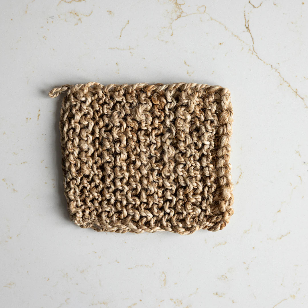 Jute Crocheted Pot Holder | By Luxe B Co. | luxe bCO