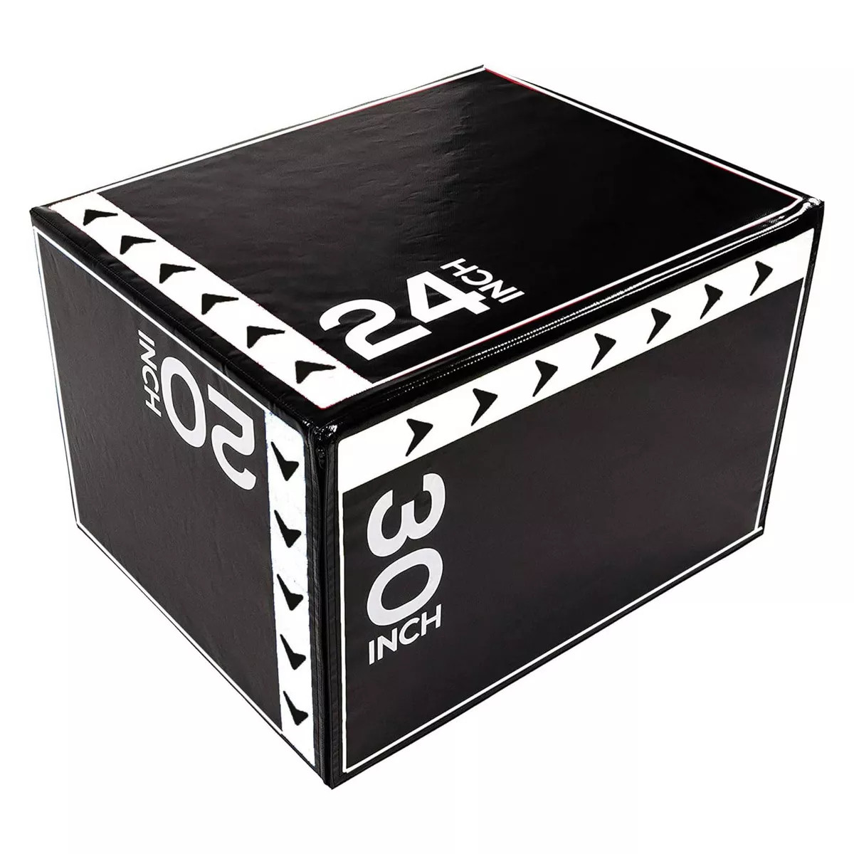 BalanceFrom Fitness Versatile Durable Anti-Slip 3-in-1 Foam Plyometric Jumping Exercise Box | Target