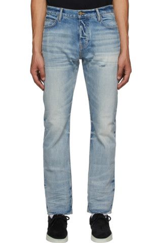 Blue Seventh Collection Jeans | SSENSE