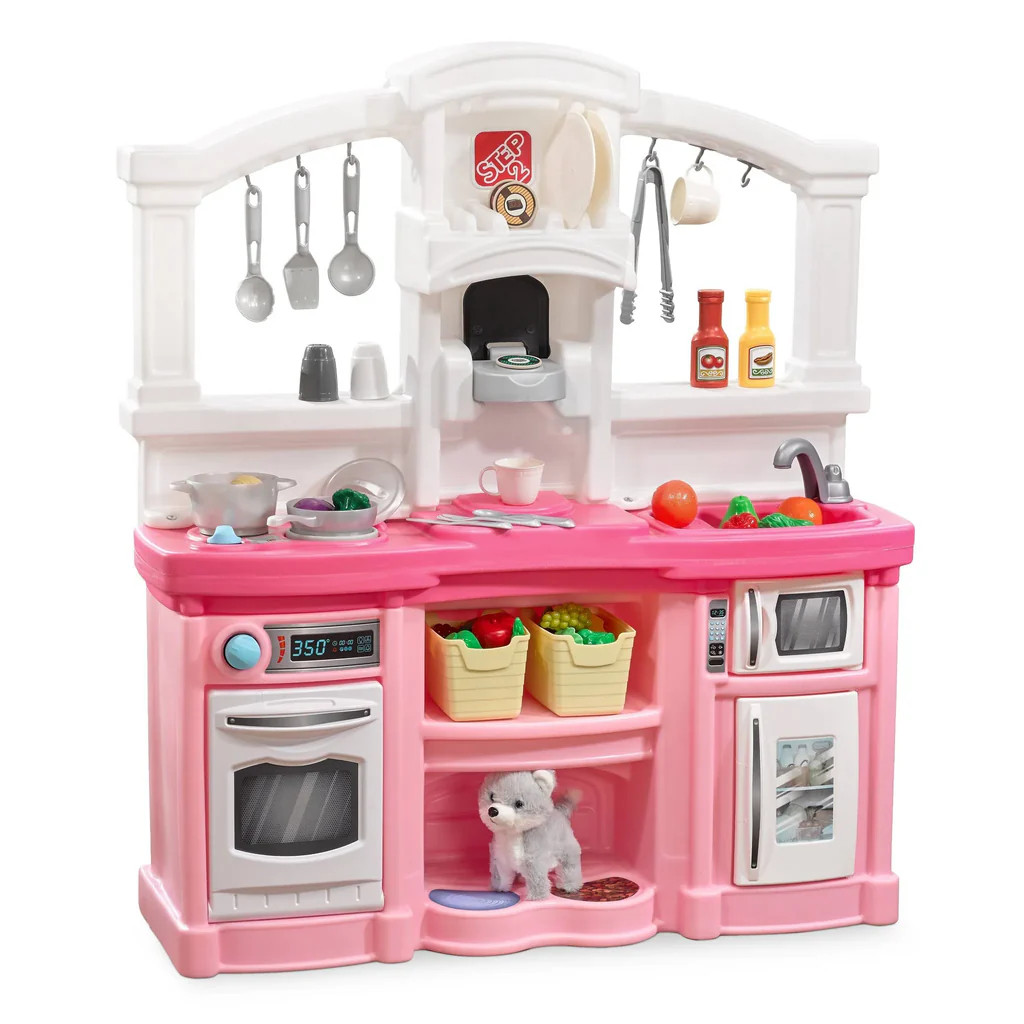 Step 2 Fun With Friends Kitchen 15pc - Pink | REBEL (formerly Rebelstork)