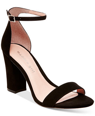 Bella Two-Piece Block Heel Sandals | Macy's Canada