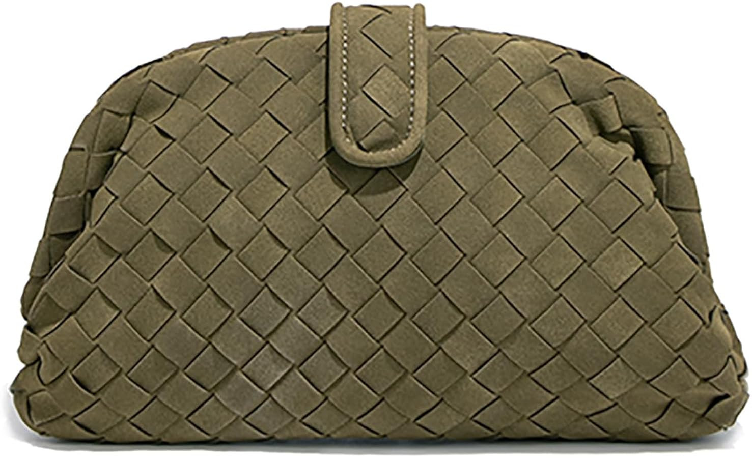 Molodo Woven Bags for Women Shoulder Bag PU Leather Handwoven Crossbody Bag Satchel Woven Purses | Amazon (US)