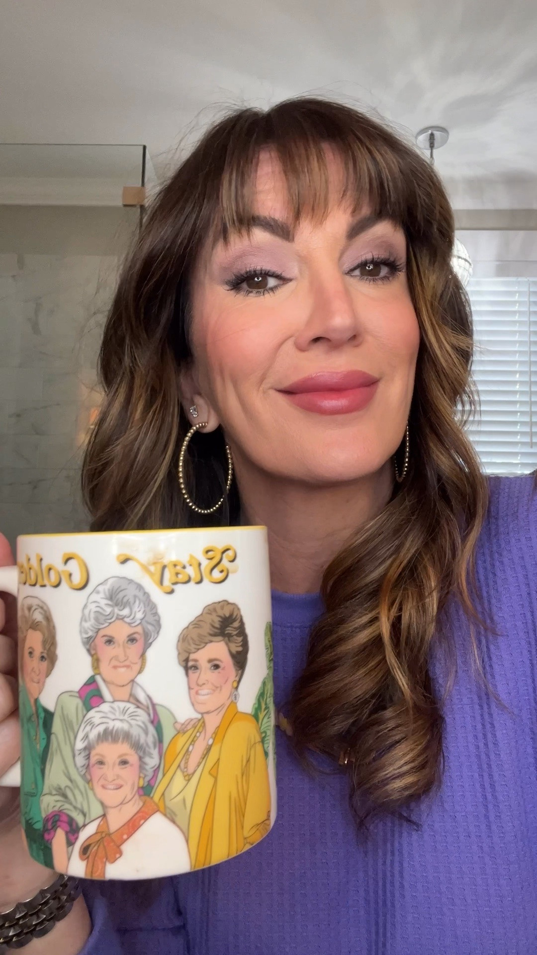 GRWM again!💜 All the products I used to bring minutes face alive! // my LORAC shadow palette is discontinued so linked a similar vibe // cheeks : pale petal , lips : açaí glaze, lip liner : stormy, bronze stick : soft glow 

#LTKgrwm #LTKOver40 #LTKBeauty