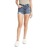 Levi's Women's High Rise Shorts, Chelsea When-Dark Indigo, 29 | Amazon (US)