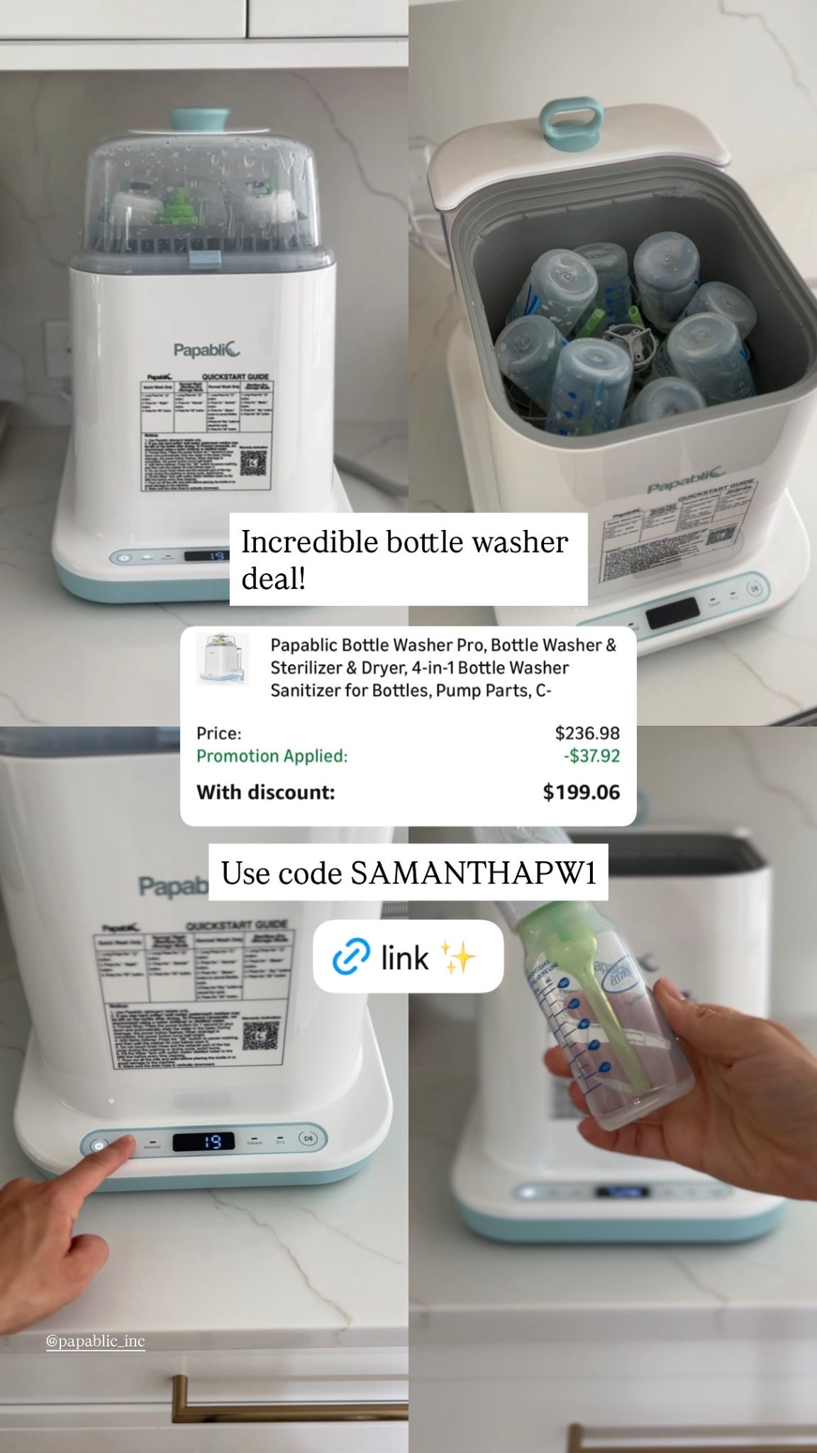 Shop our bottle washer 

#LTKBaby #LTKBump #LTKCyberWeek