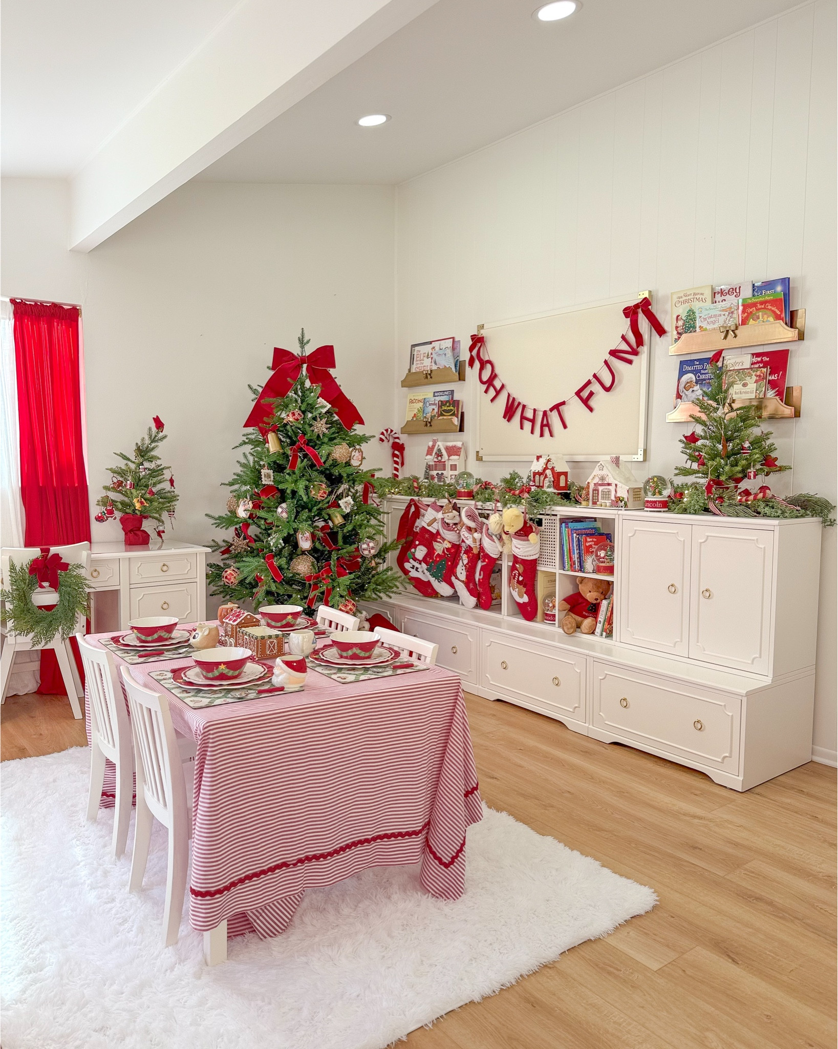 I love how this turned out! 

Pottery Barn Kids. Christmas Decorations. Christmas Room. Pottery Barn Christmas. Pottery Barn Decor. 

#LTKHoliday #LTKSeasonal #LTKHome