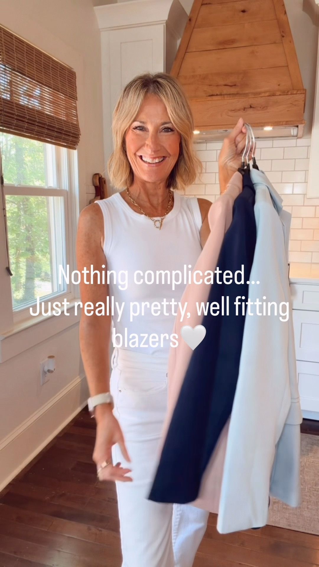 These blazers are such a great find 💕 Lightweight, pretty colors, and the fit is just right. One of those pieces you’ll wear on repeat.  Wearing an XS to give a more fitted look .

#LTKPetite #LTKOver40 #LTKgrwm