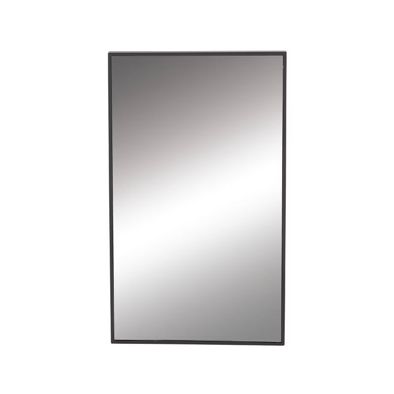 Contemporary Wood Rectangle Shaped Wall Mirror with Thin Minimalistic Frame - Olivia & May | Target