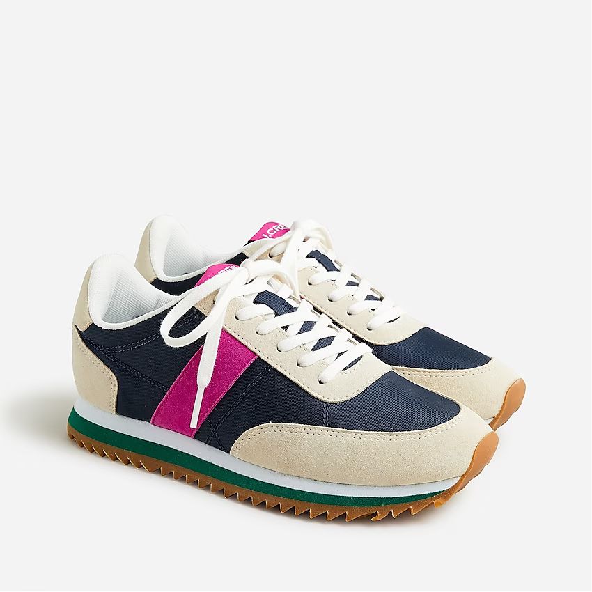 J.Crew trainers in colorblock | J.Crew US