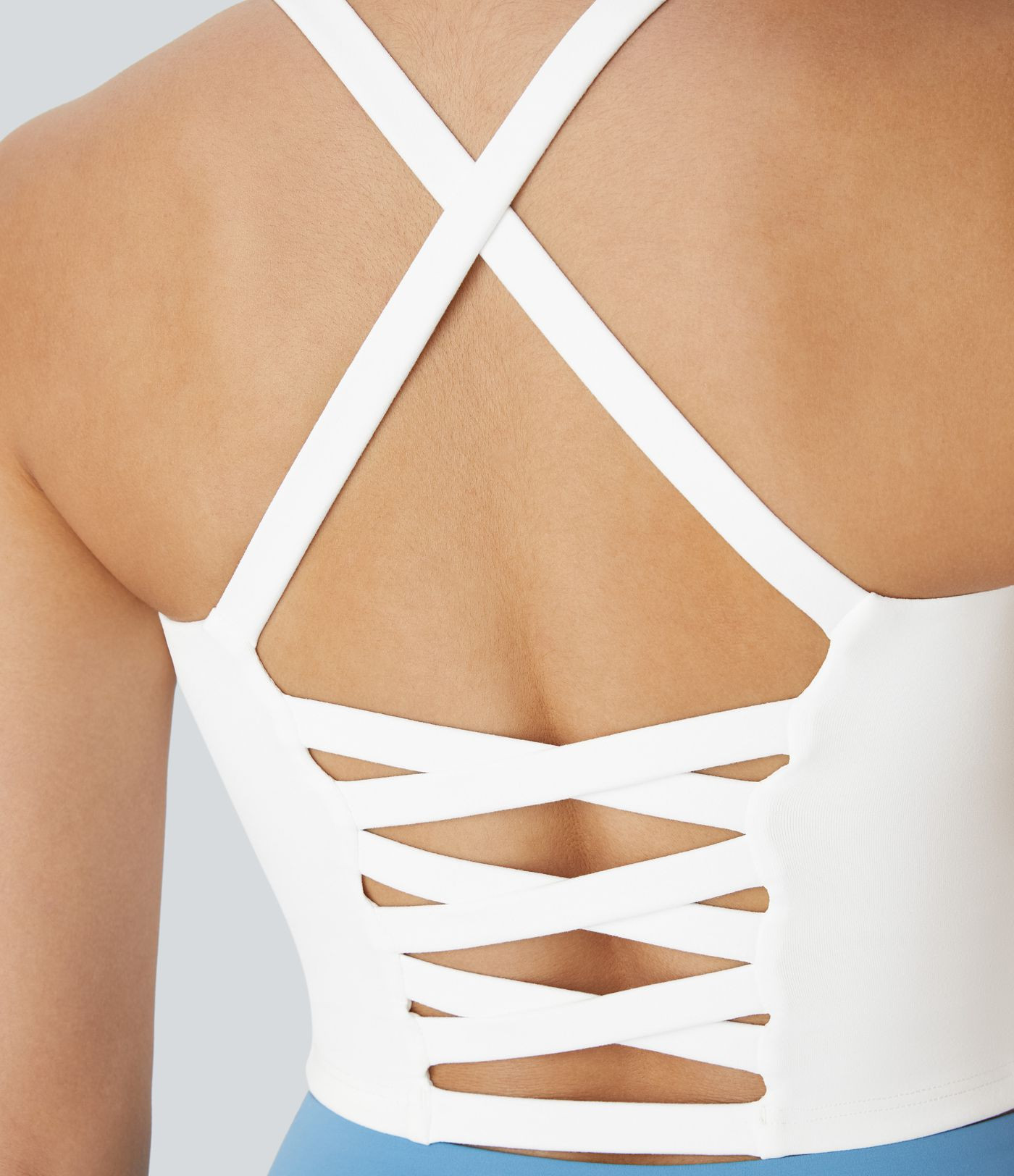 Cropped Yoga Tank Top A-D Cups | HALARA
