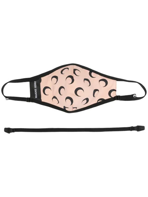 Moon print face mask | Farfetch (US)