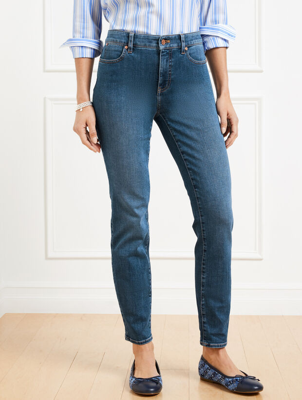 Slim Ankle Jean - Charlie Wash | Talbots