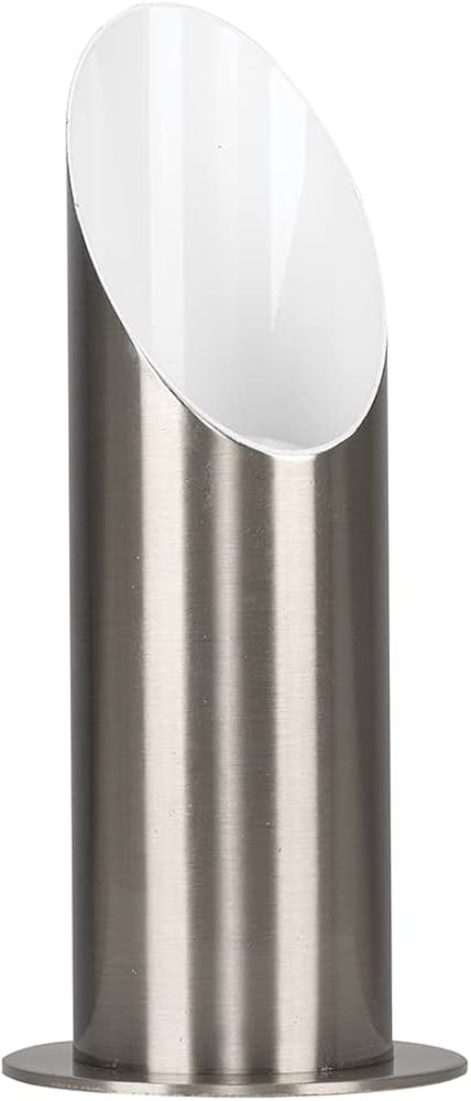 MiniSun Modern Brushed Chrome Table/Floor Standing Uplighter Wall Wash Lamp - Complete with 5w LE... | Amazon (UK)